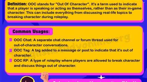 OOC Meaning: Decoding the Popular Acronym Used Online.